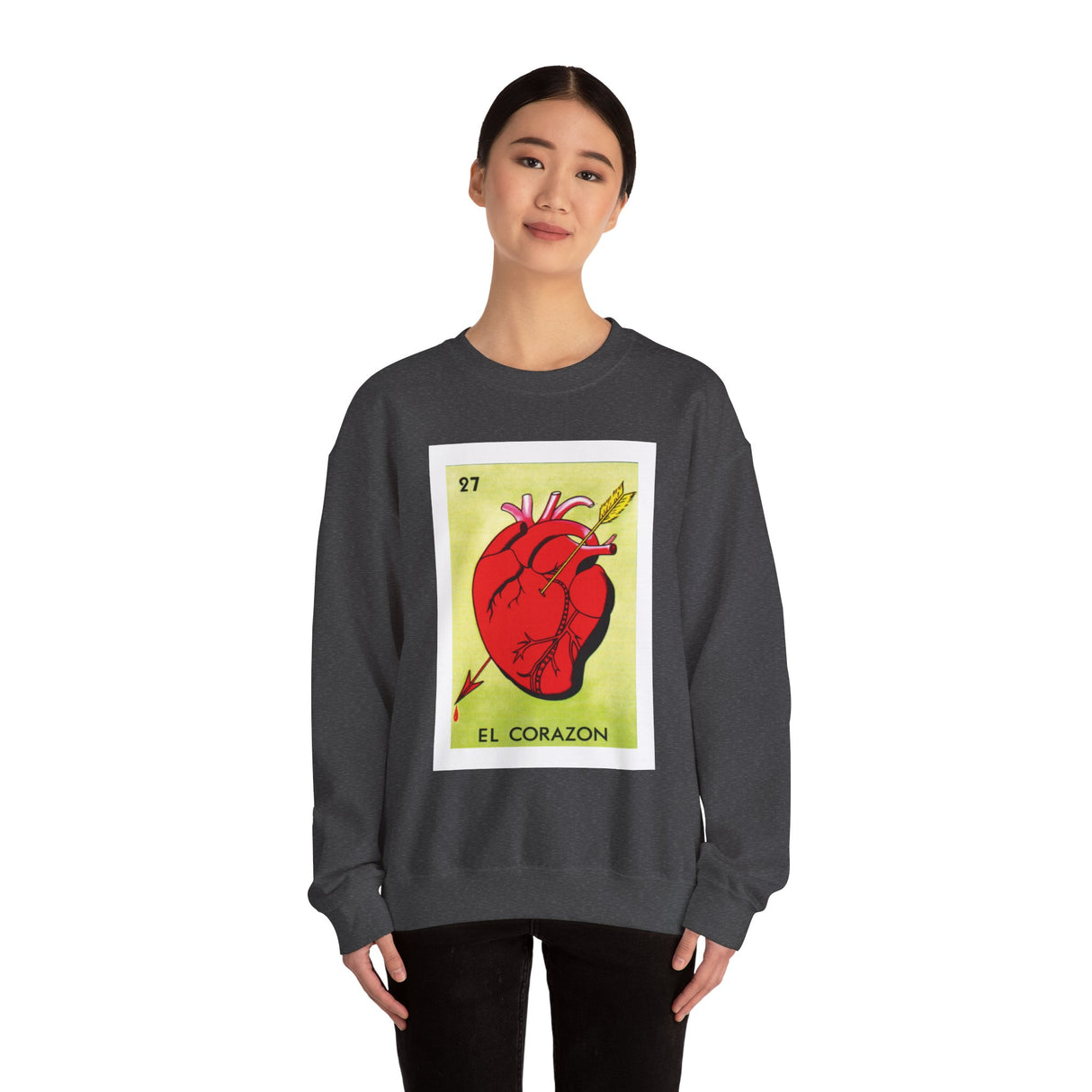 El Corazon - Loteria Crewneck Sweatshirt