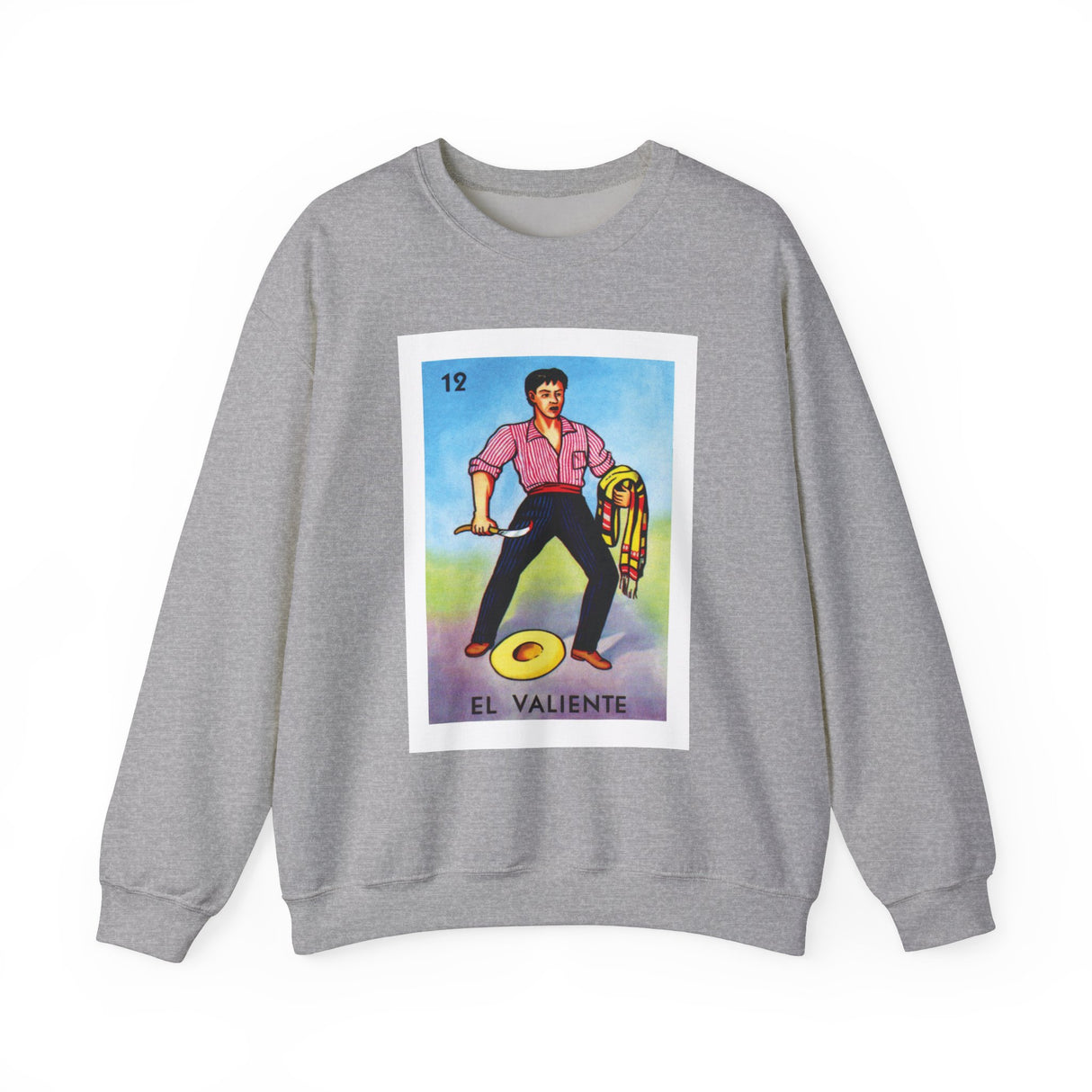 El Valiente - Loteria Crewneck Sweatshirt