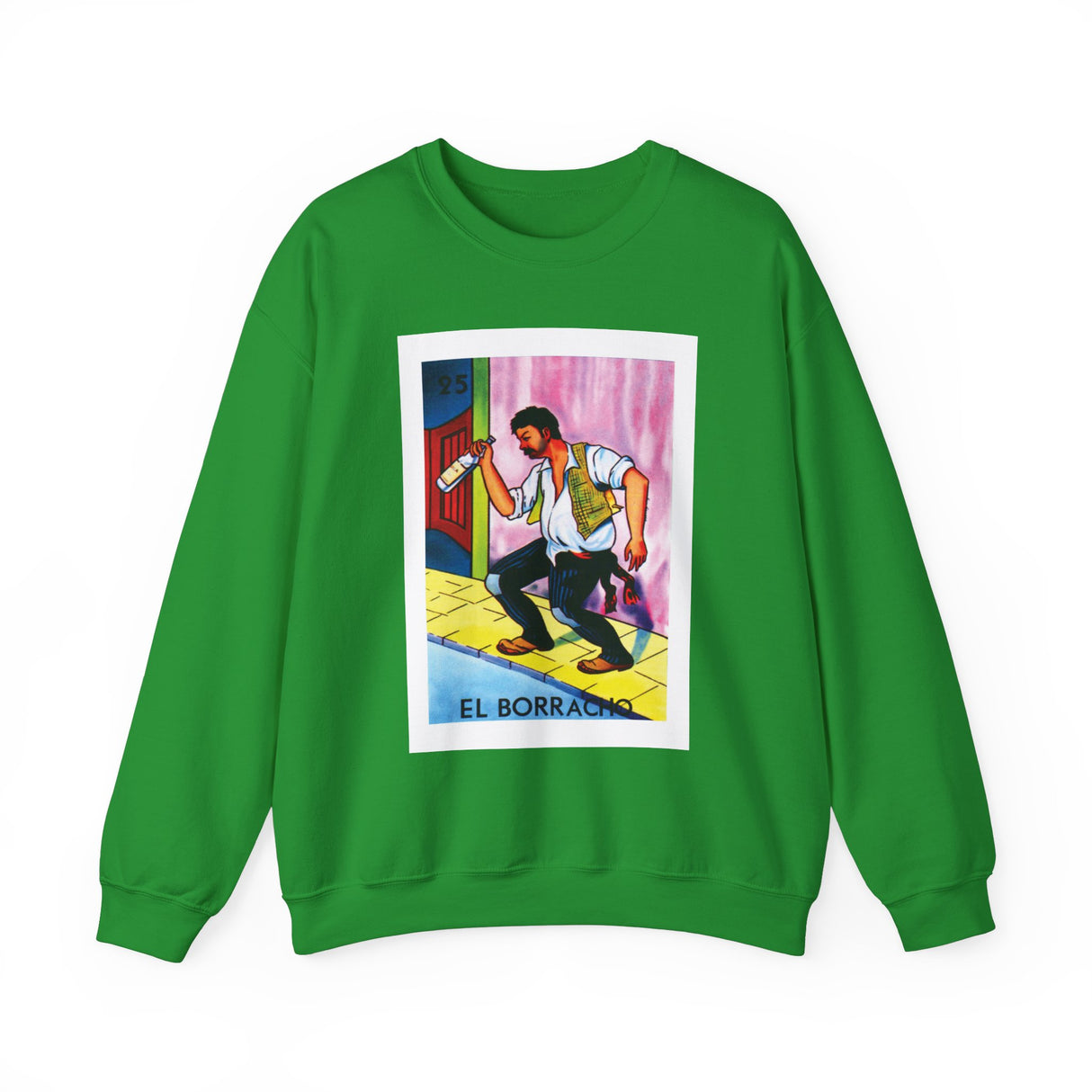 El Borracho - Loteria Crewneck Sweatshirt