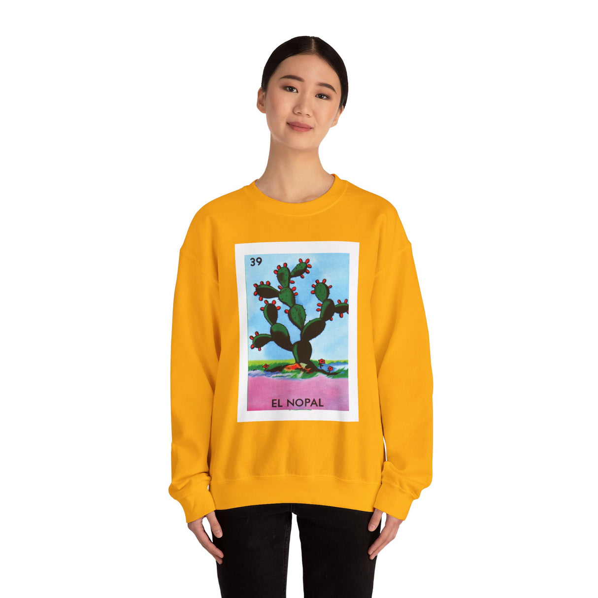 El Nopal- Loteria Crewneck Sweatshirt