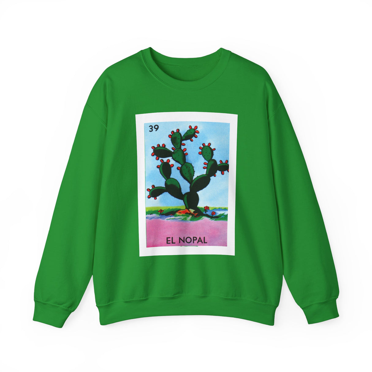 El Nopal- Loteria Crewneck Sweatshirt