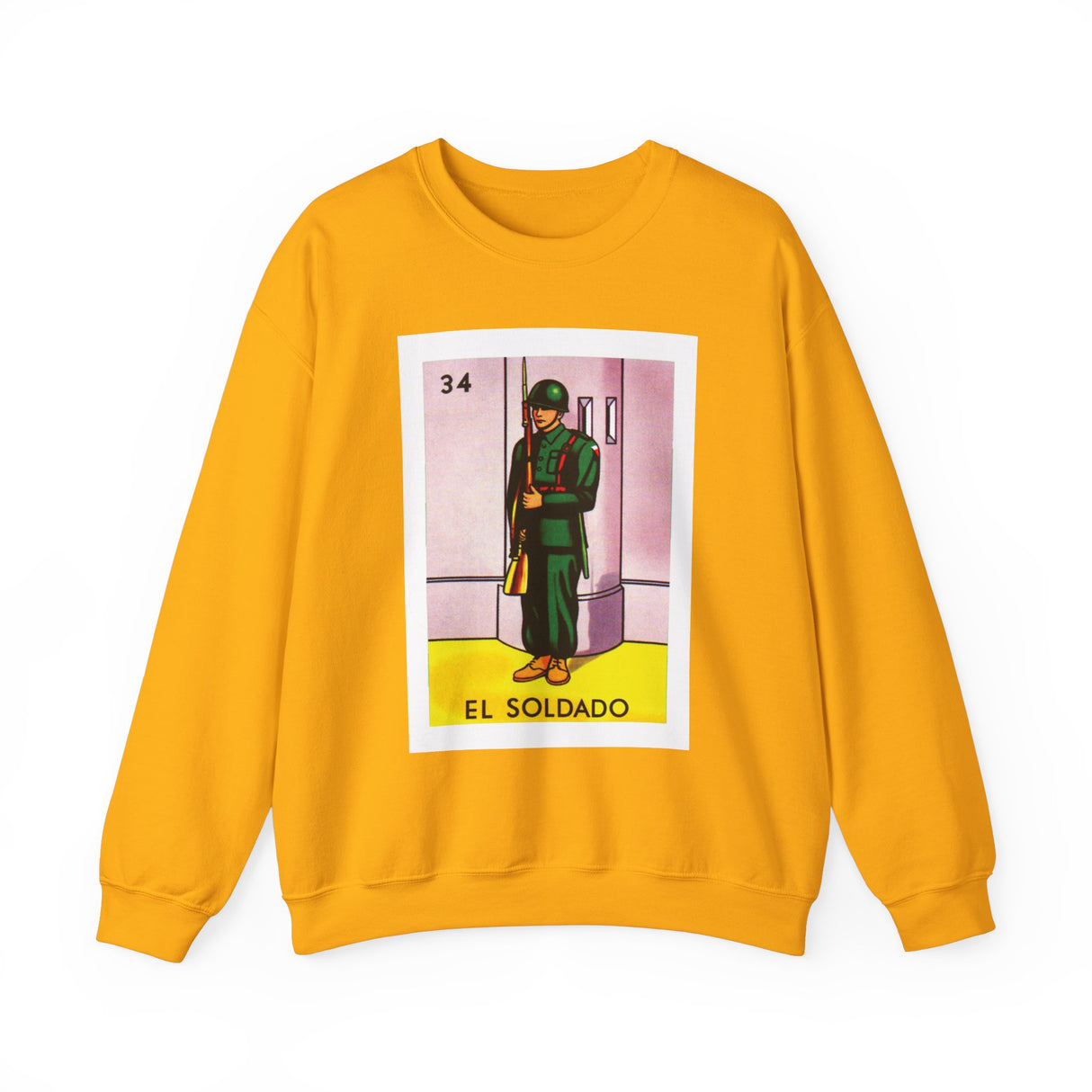 El Soldado - Loteria Crewneck Sweatshirt