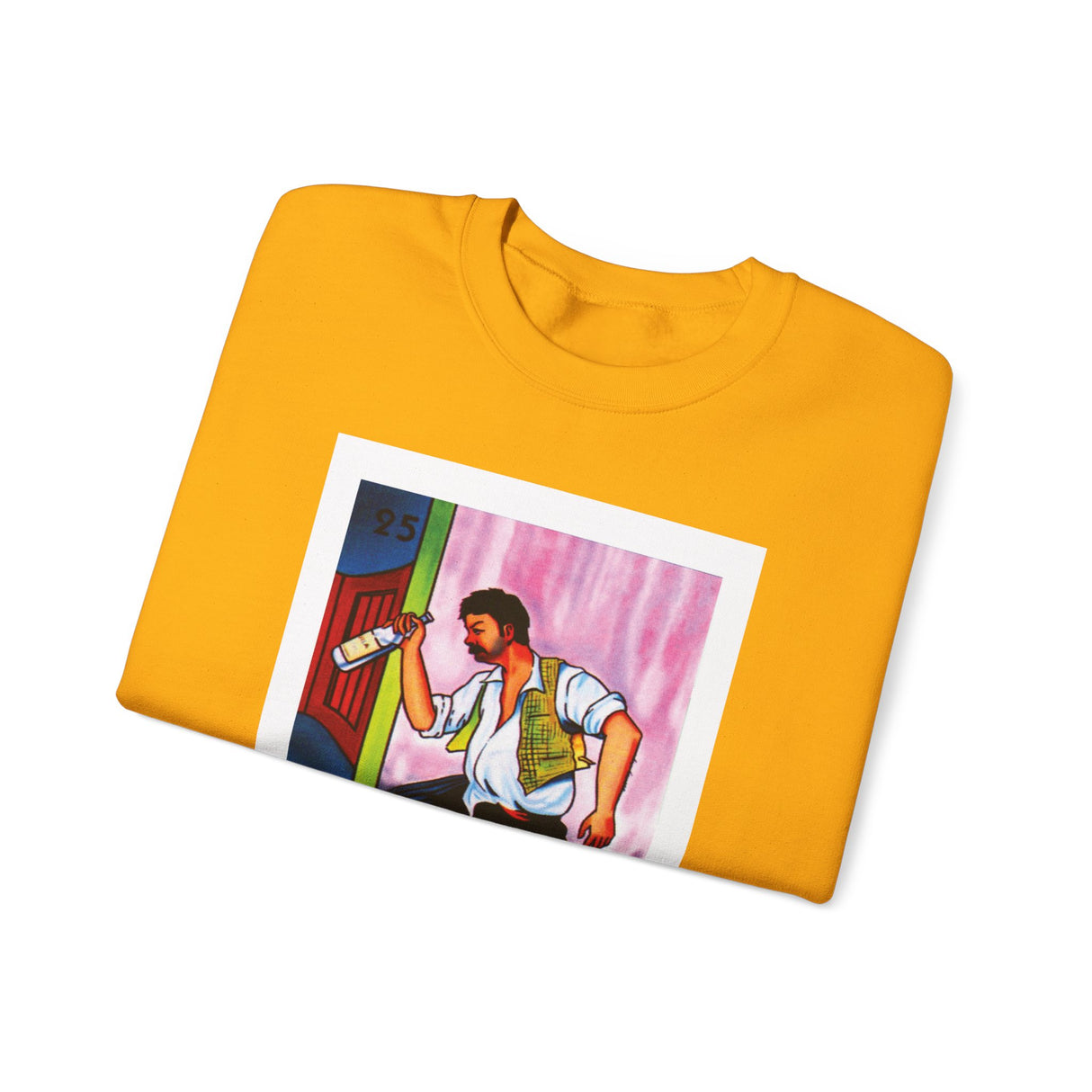 El Borracho - Loteria Crewneck Sweatshirt