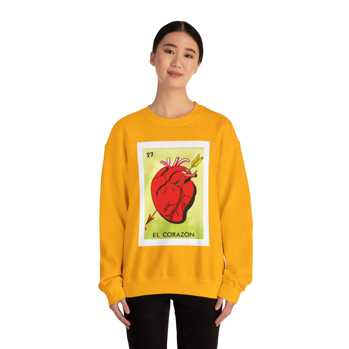 El Corazon - Loteria Crewneck Sweatshirt