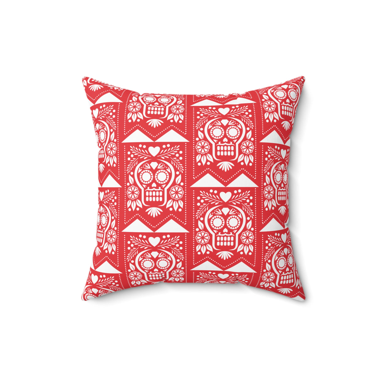 Papel Picado Calavera Pillow