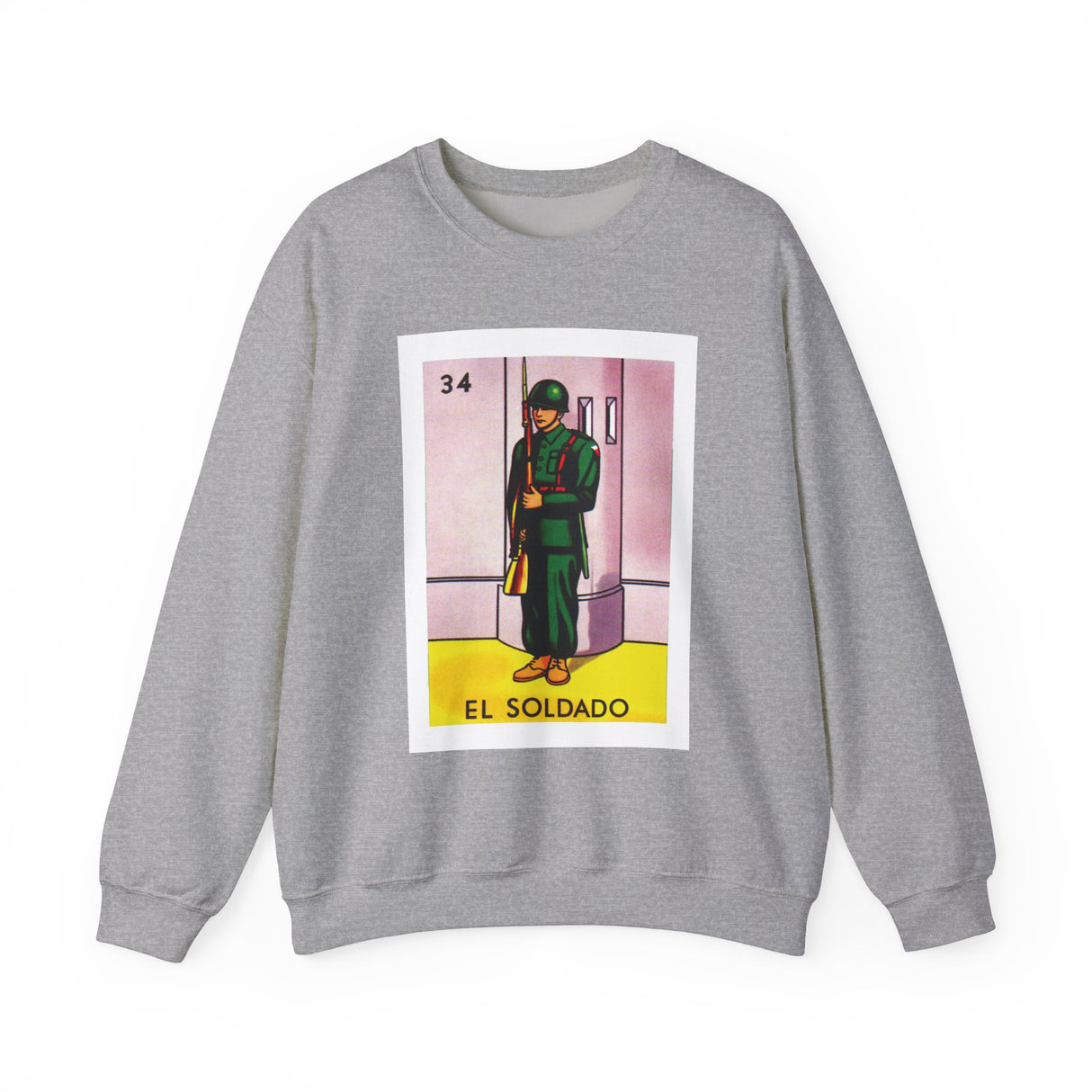 El Soldado - Loteria Crewneck Sweatshirt