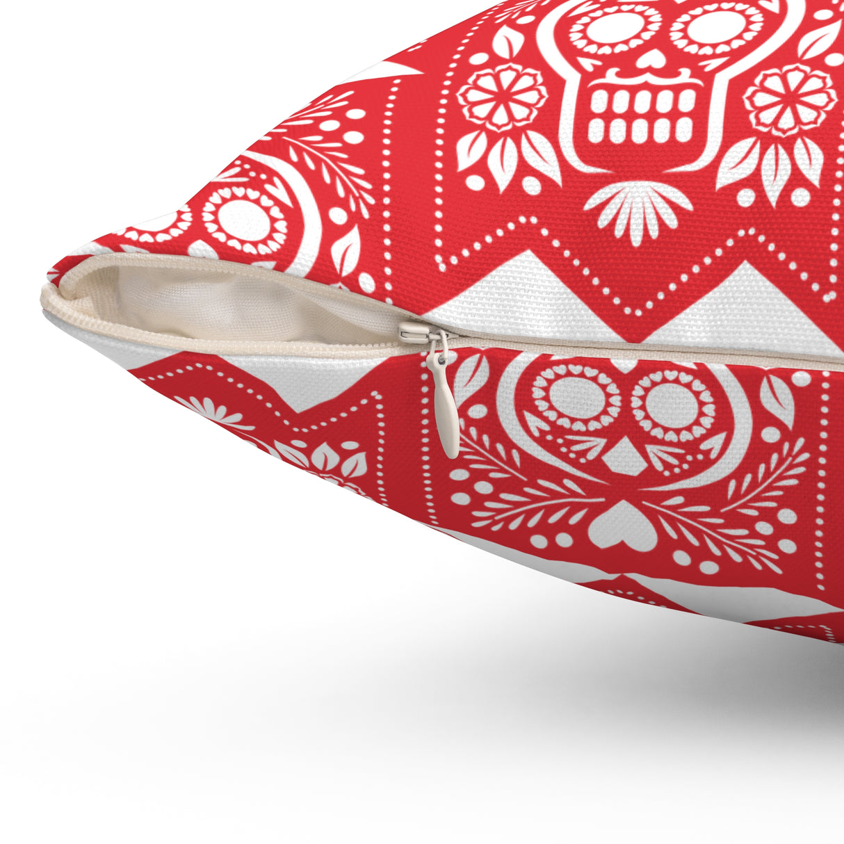 Papel Picado Calavera Pillow