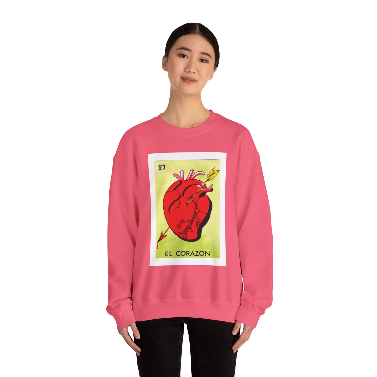 El Corazon - Loteria Crewneck Sweatshirt