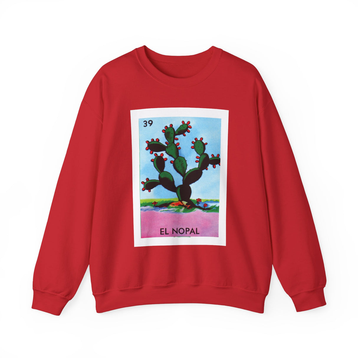 El Nopal- Loteria Crewneck Sweatshirt