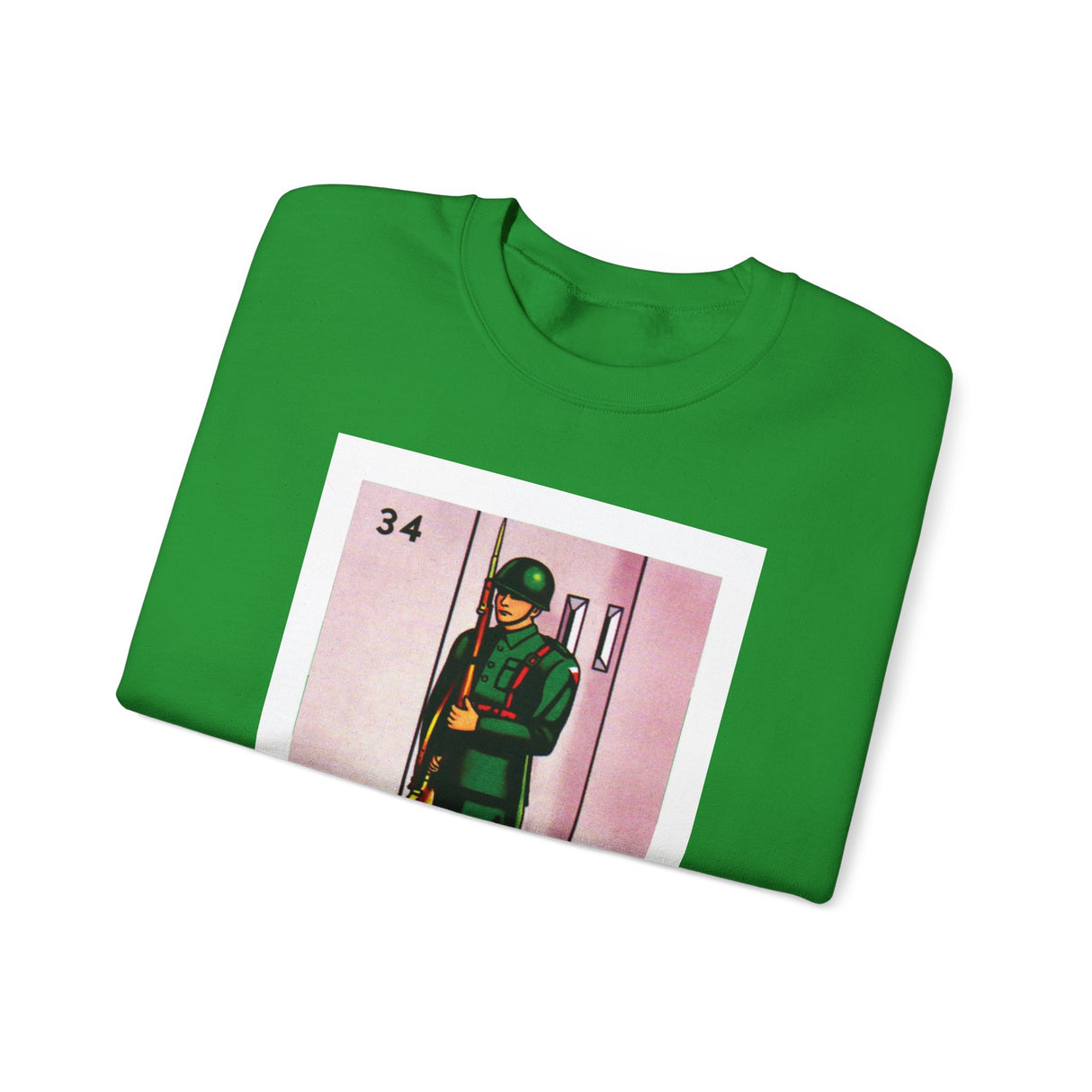 El Soldado - Loteria Crewneck Sweatshirt