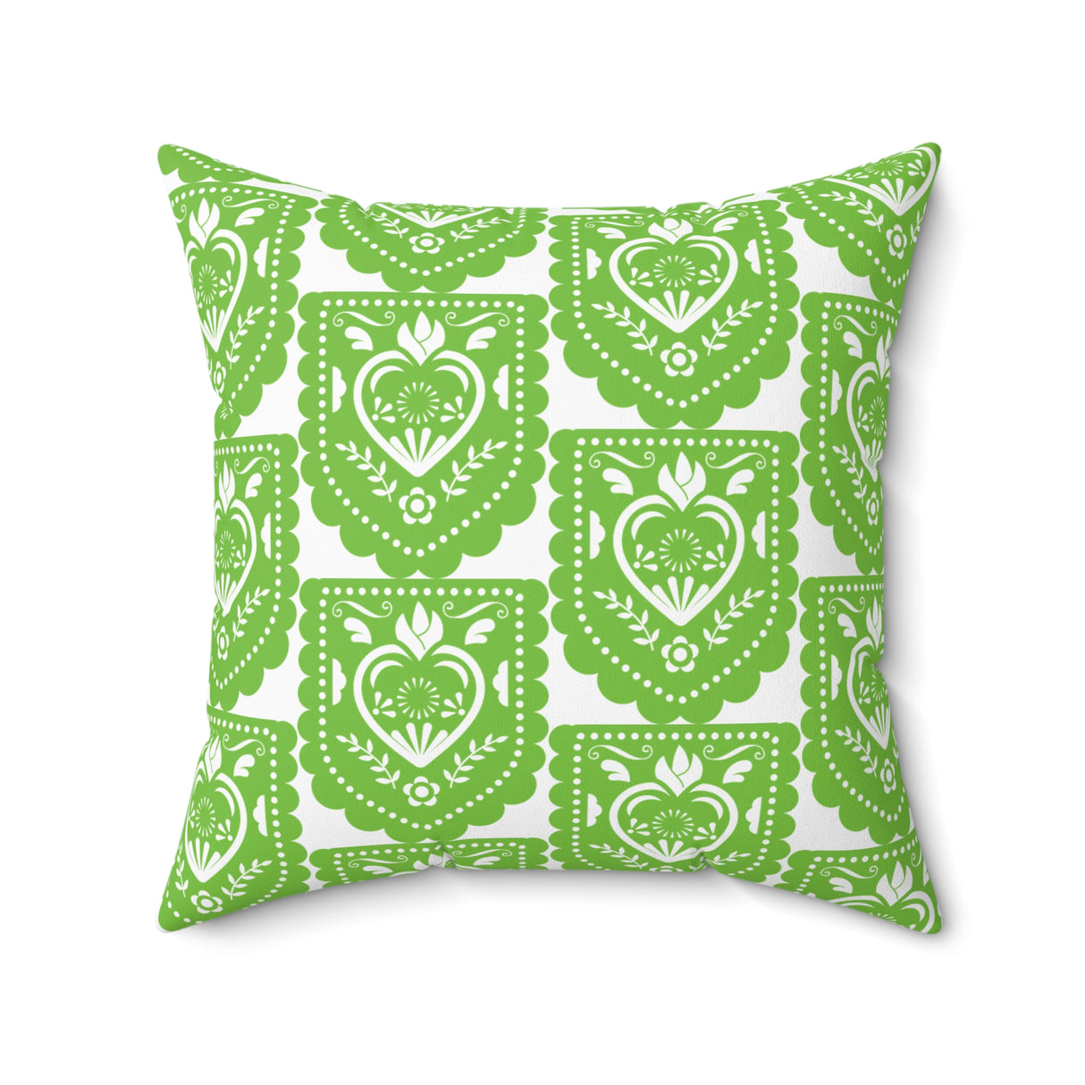 Papel Picado Corazon Pillow