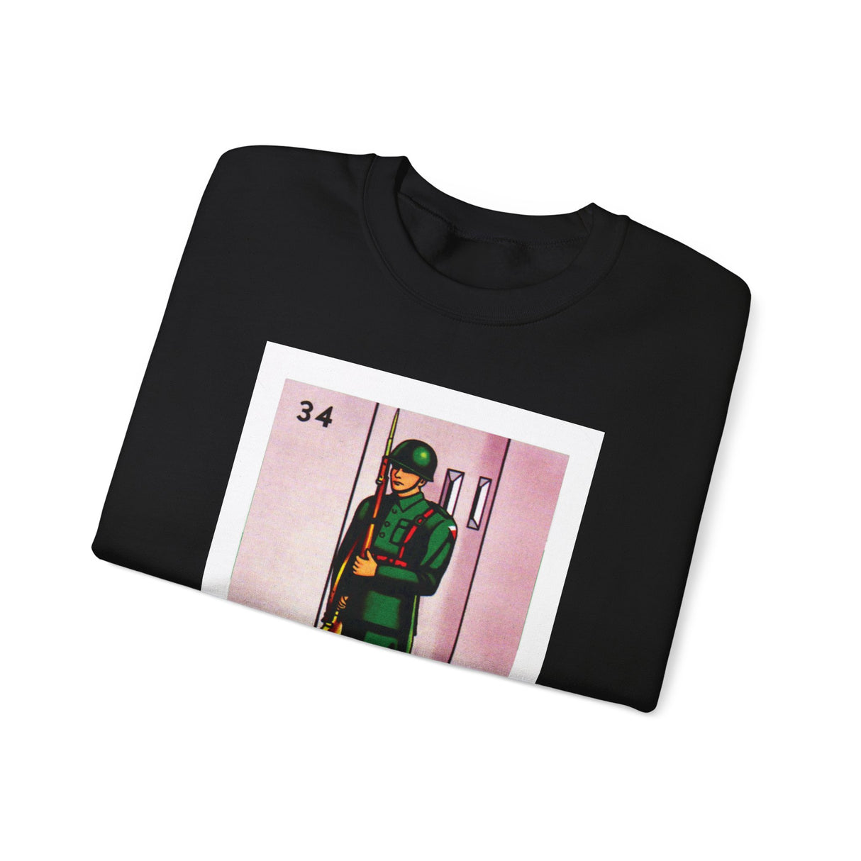 El Soldado - Loteria Crewneck Sweatshirt