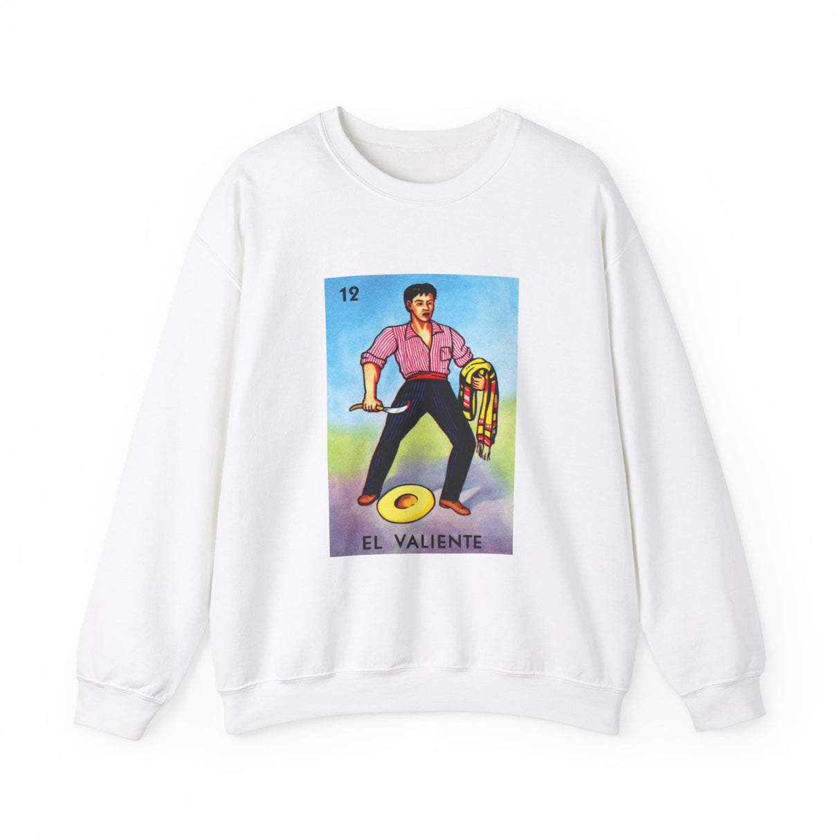 El Valiente - Loteria Crewneck Sweatshirt