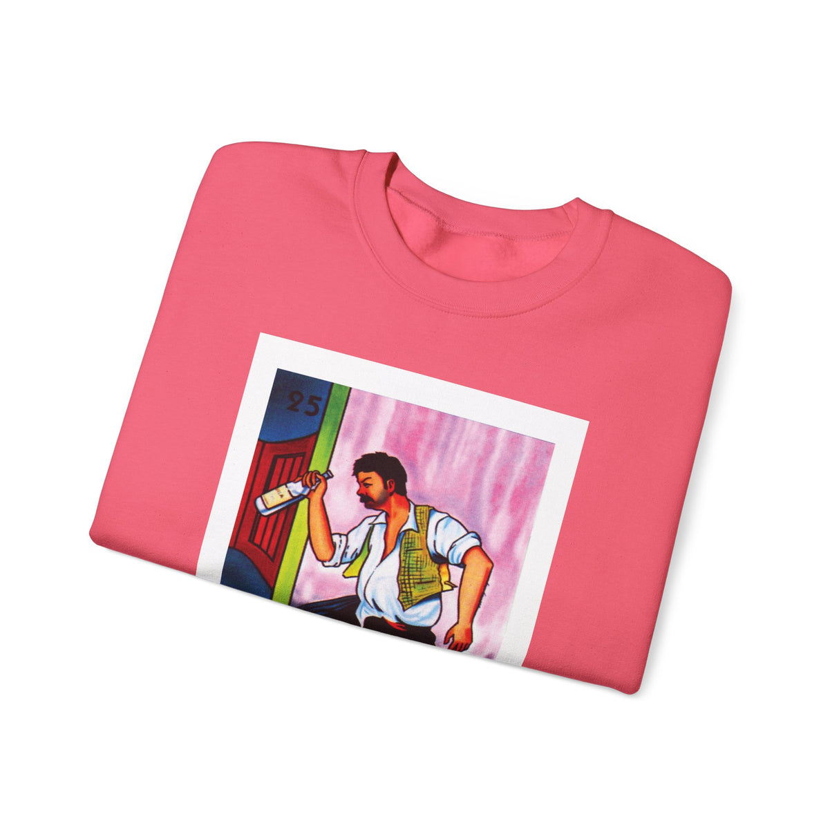 El Borracho - Loteria Crewneck Sweatshirt