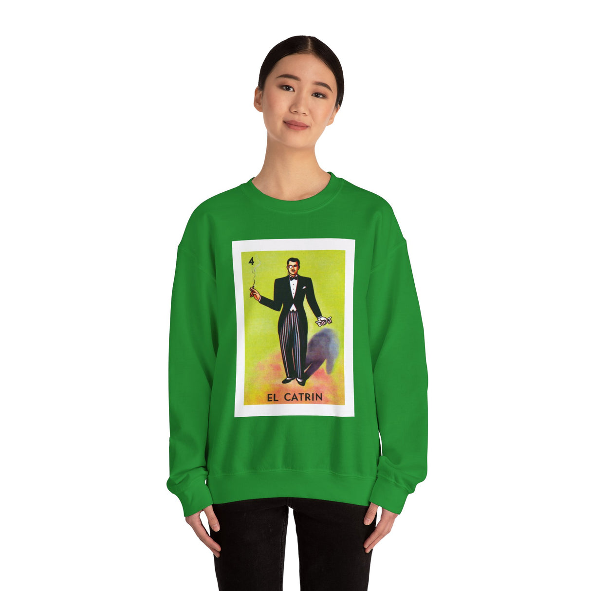 El Catrin - Loteria Crewneck Sweatshirt