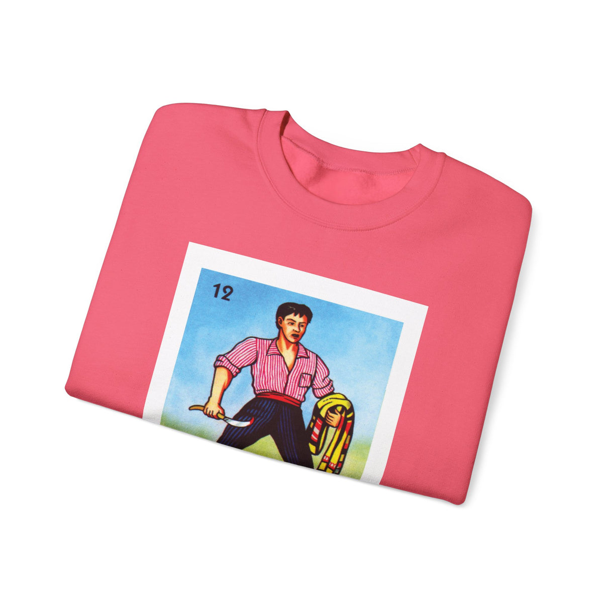 El Valiente - Loteria Crewneck Sweatshirt