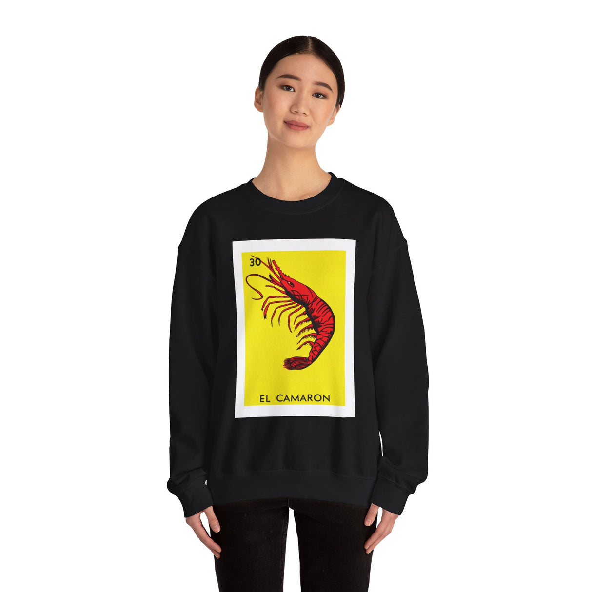 El Camaron - Loteria Crewneck Sweatshirt