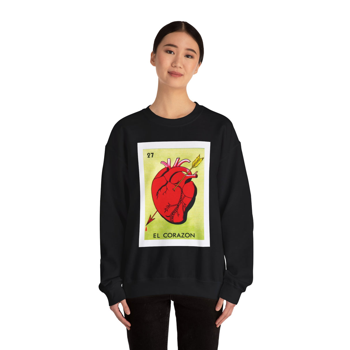 El Corazon - Loteria Crewneck Sweatshirt
