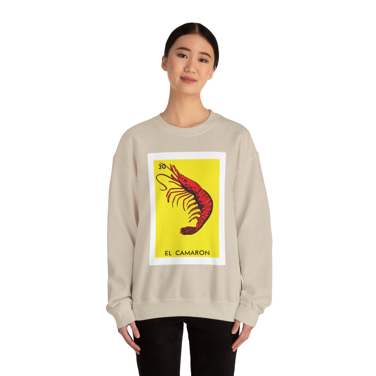 El Camaron - Loteria Crewneck Sweatshirt