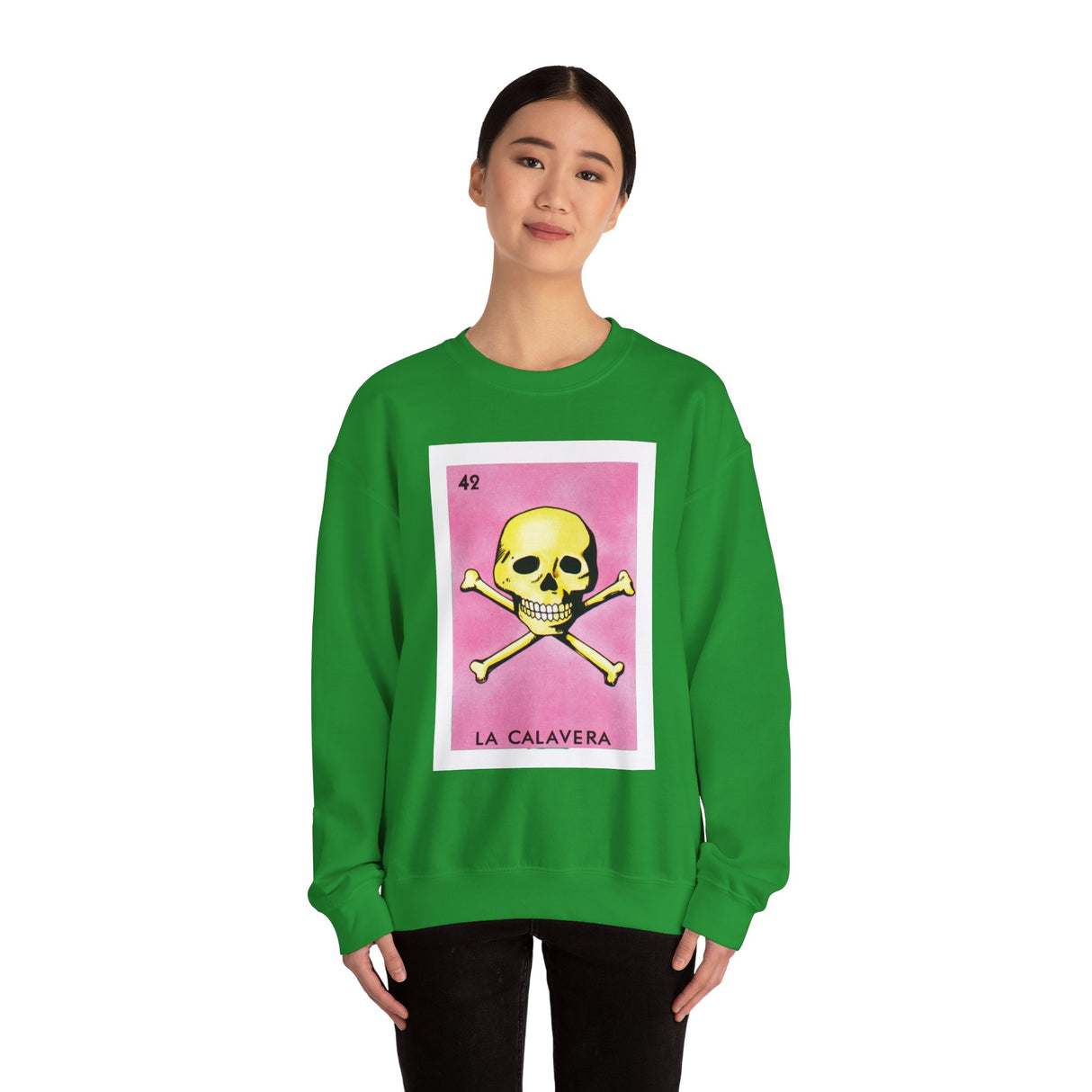 El Calavera - Loteria Crewneck Sweatshirt