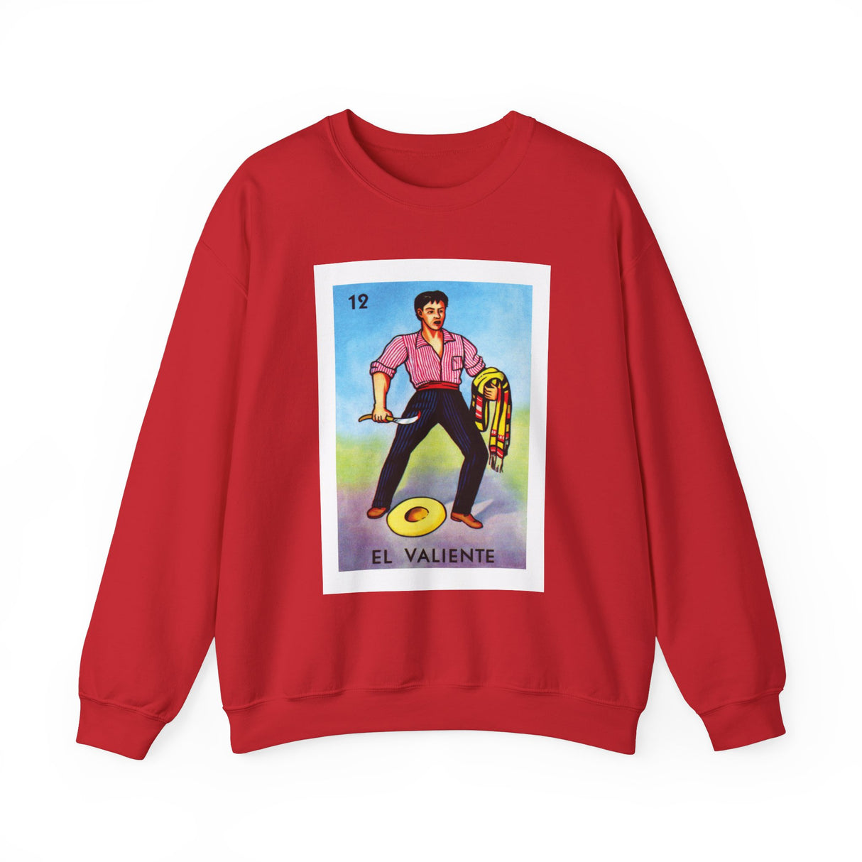 El Valiente - Loteria Crewneck Sweatshirt