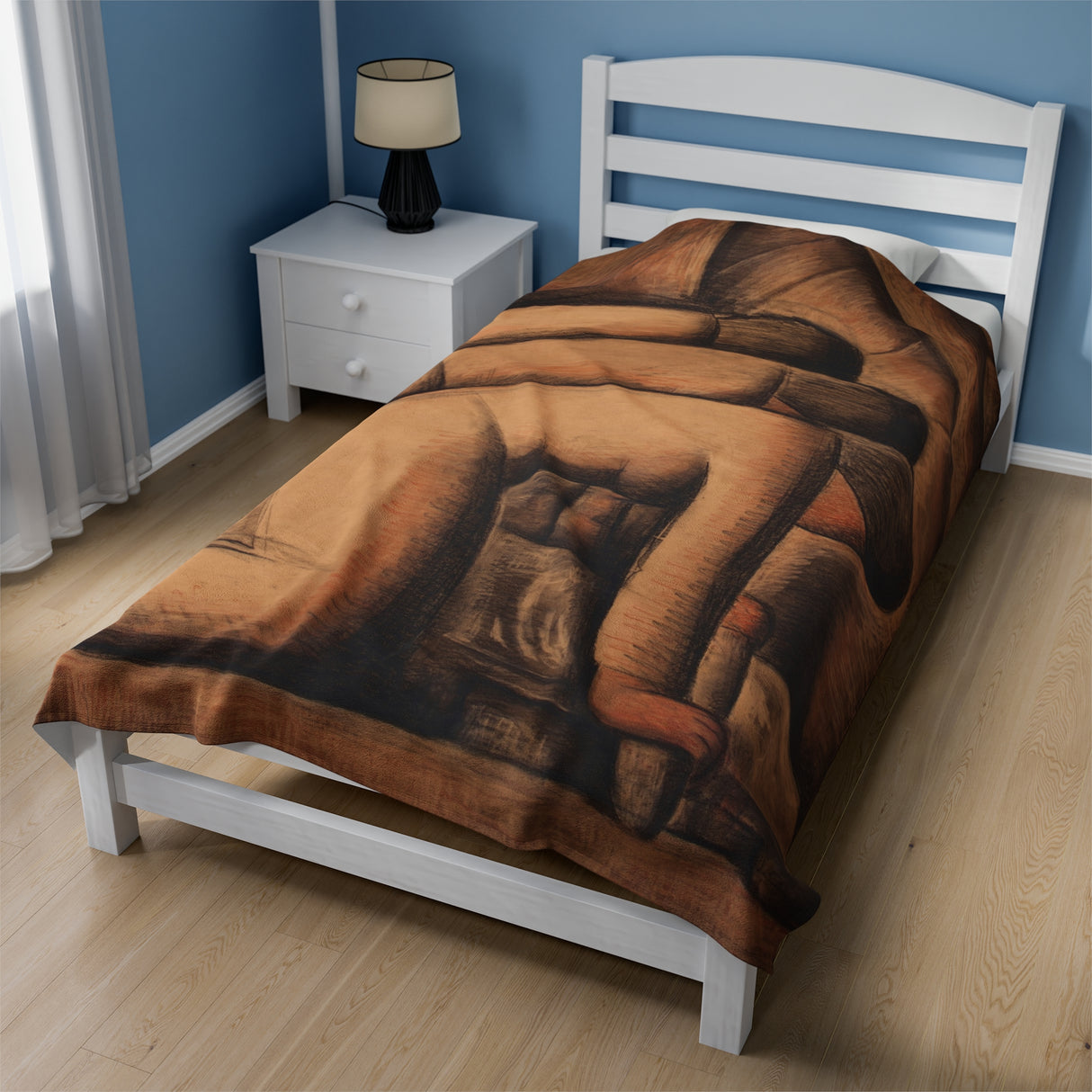 Las Tortilleras Blanket - Alfredo Ramos Martínez