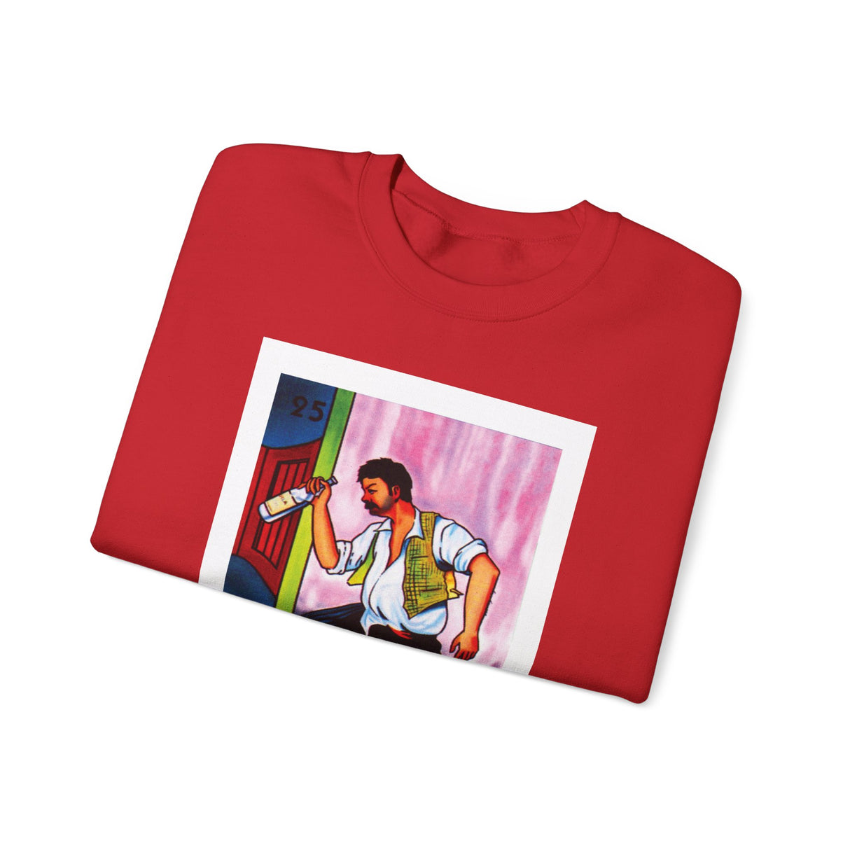 El Borracho - Loteria Crewneck Sweatshirt