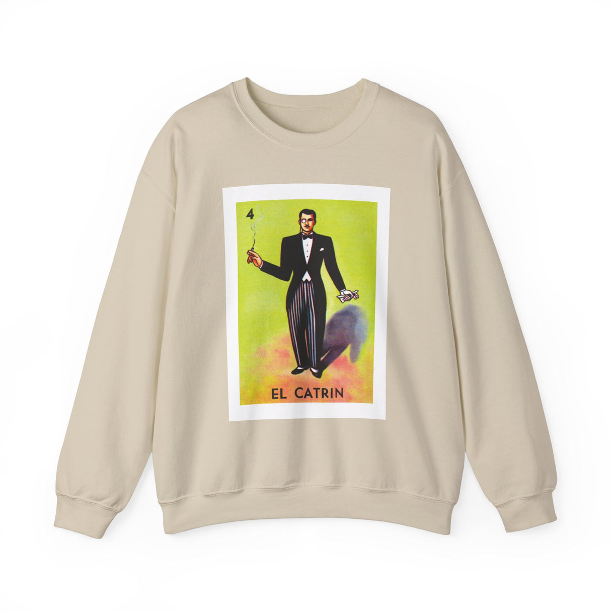 El Catrin - Loteria Crewneck Sweatshirt