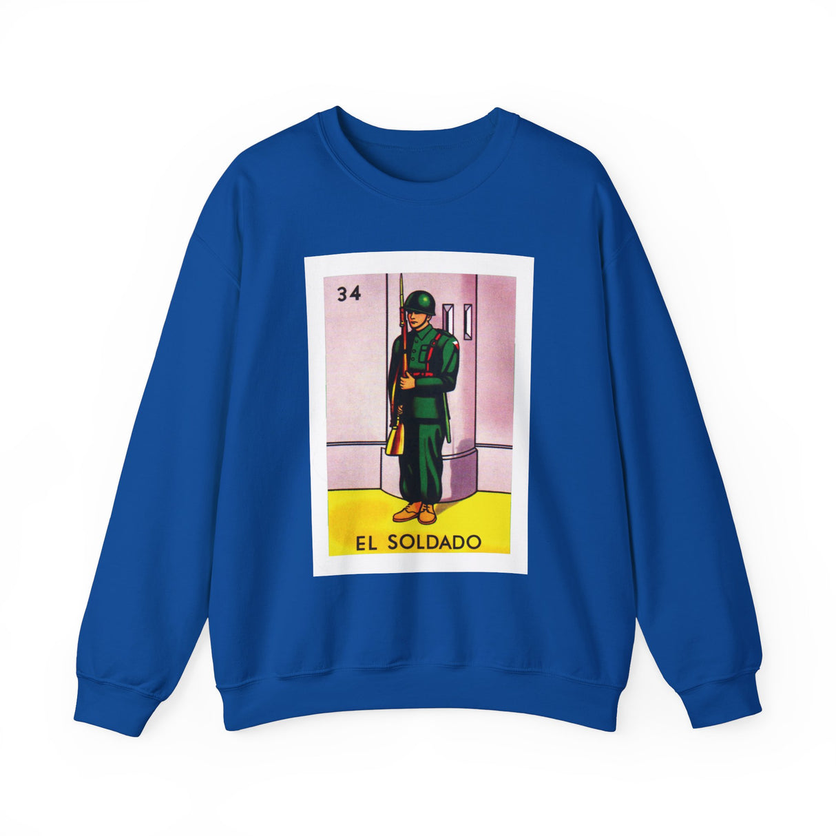 El Soldado - Loteria Crewneck Sweatshirt