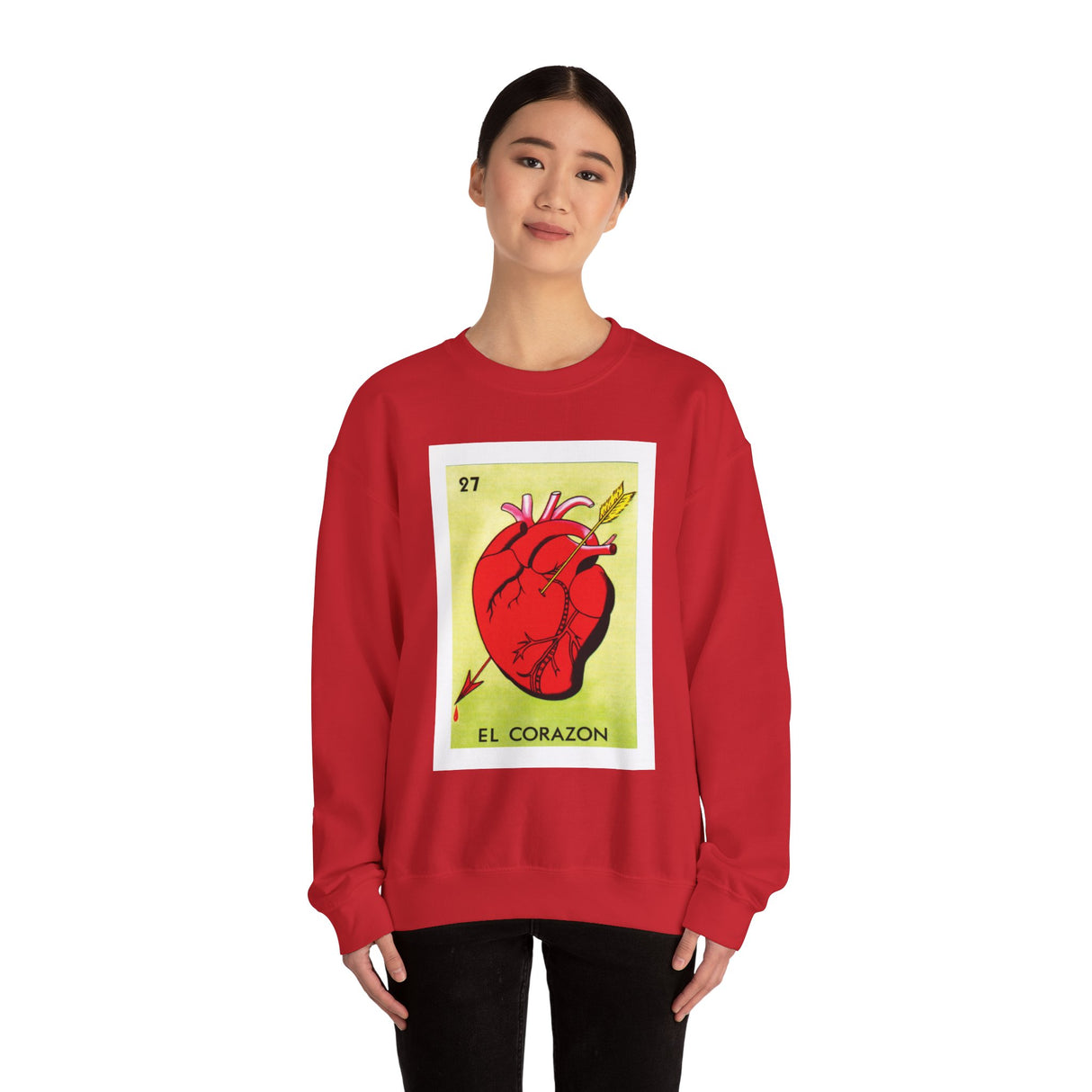 El Corazon - Loteria Crewneck Sweatshirt