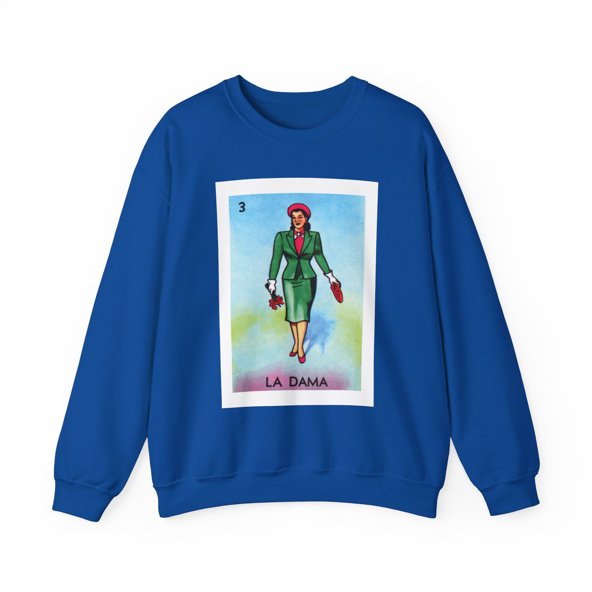 La Dama - Loteria Crewneck Sweatshirt