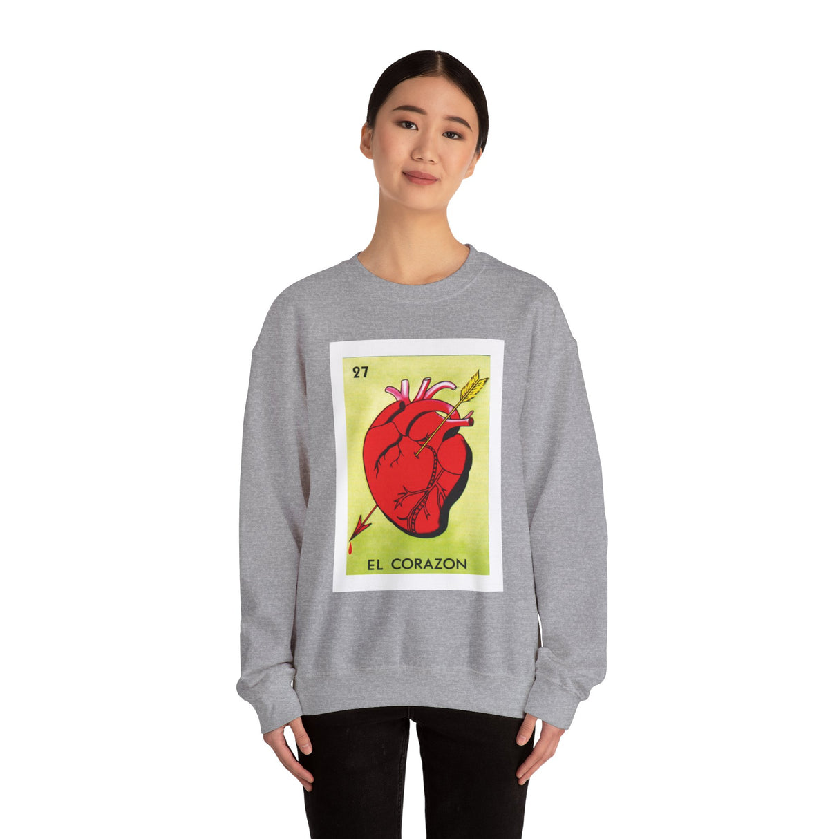 El Corazon - Loteria Crewneck Sweatshirt