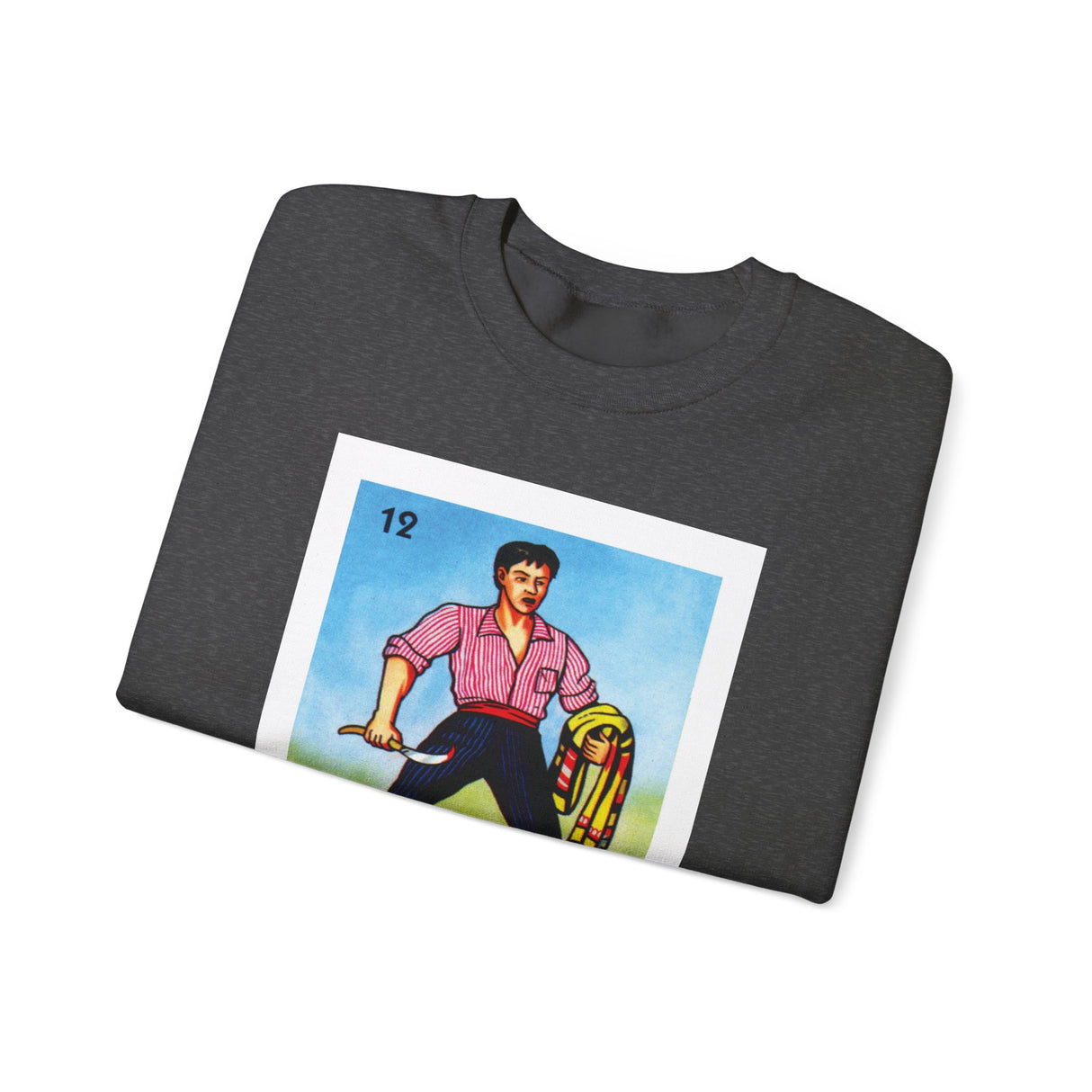 El Valiente - Loteria Crewneck Sweatshirt