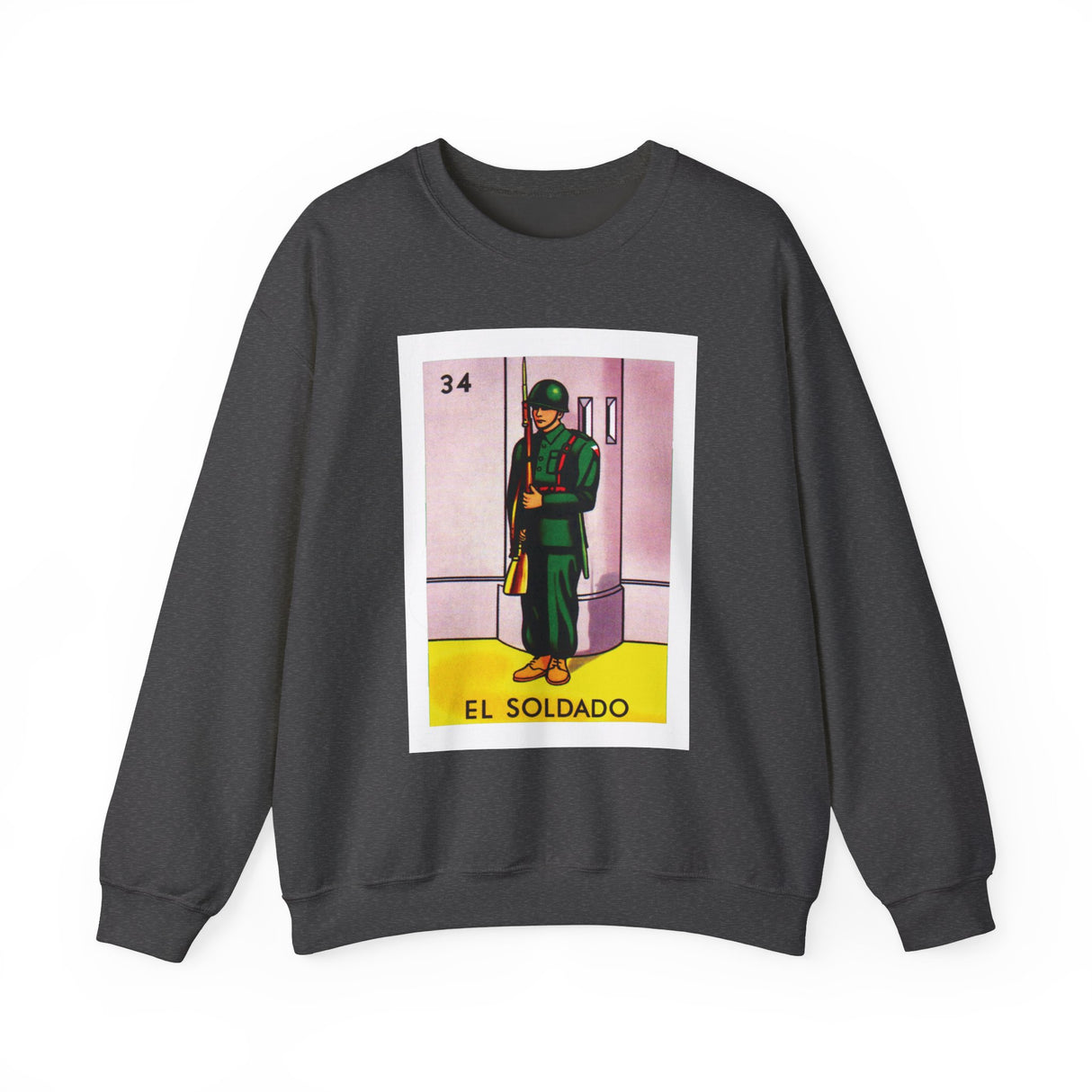 El Soldado - Loteria Crewneck Sweatshirt