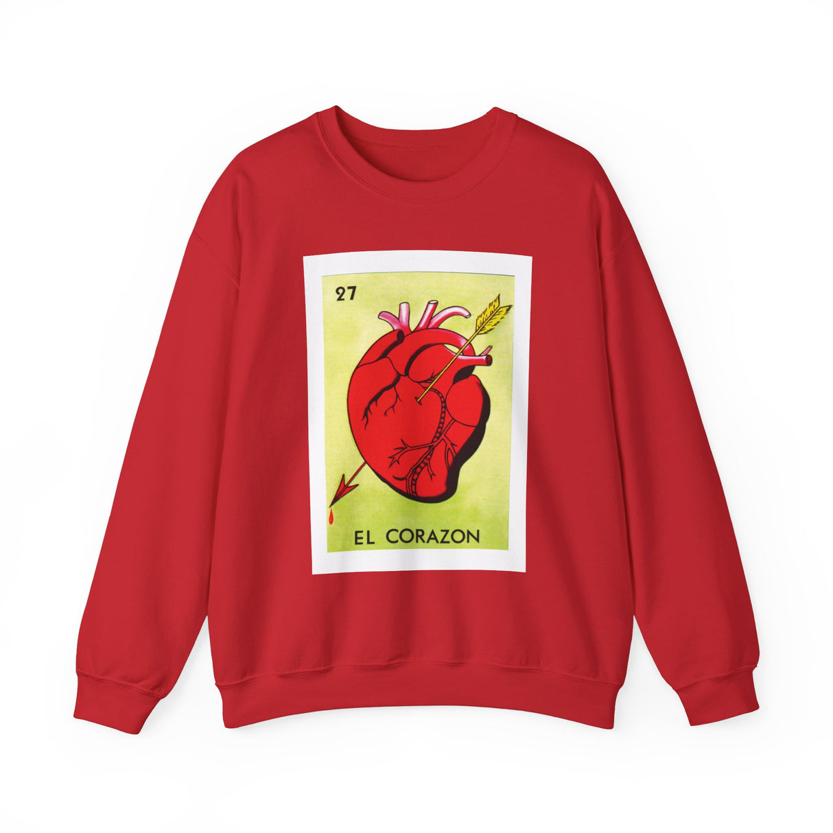 El Corazon - Loteria Crewneck Sweatshirt