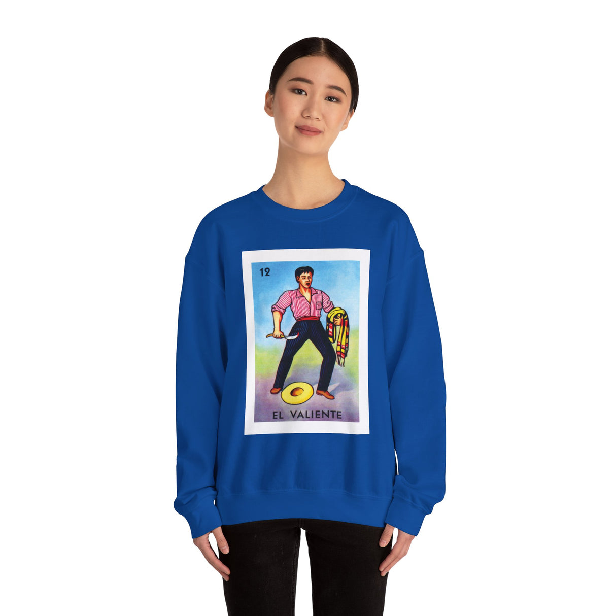 El Valiente - Loteria Crewneck Sweatshirt