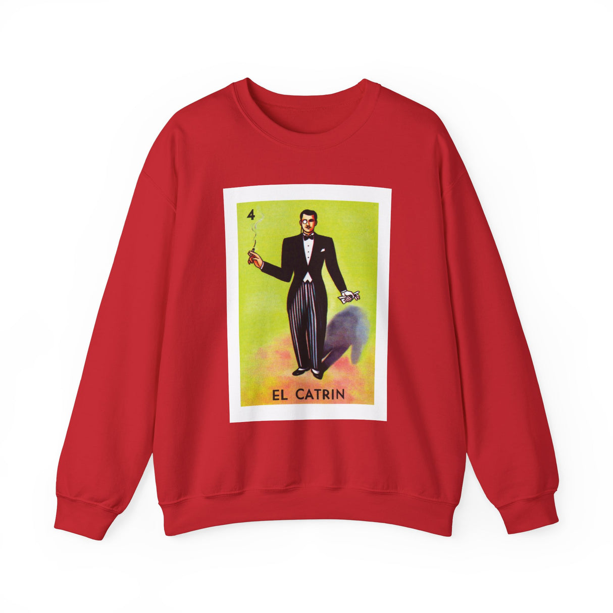 El Catrin - Loteria Crewneck Sweatshirt