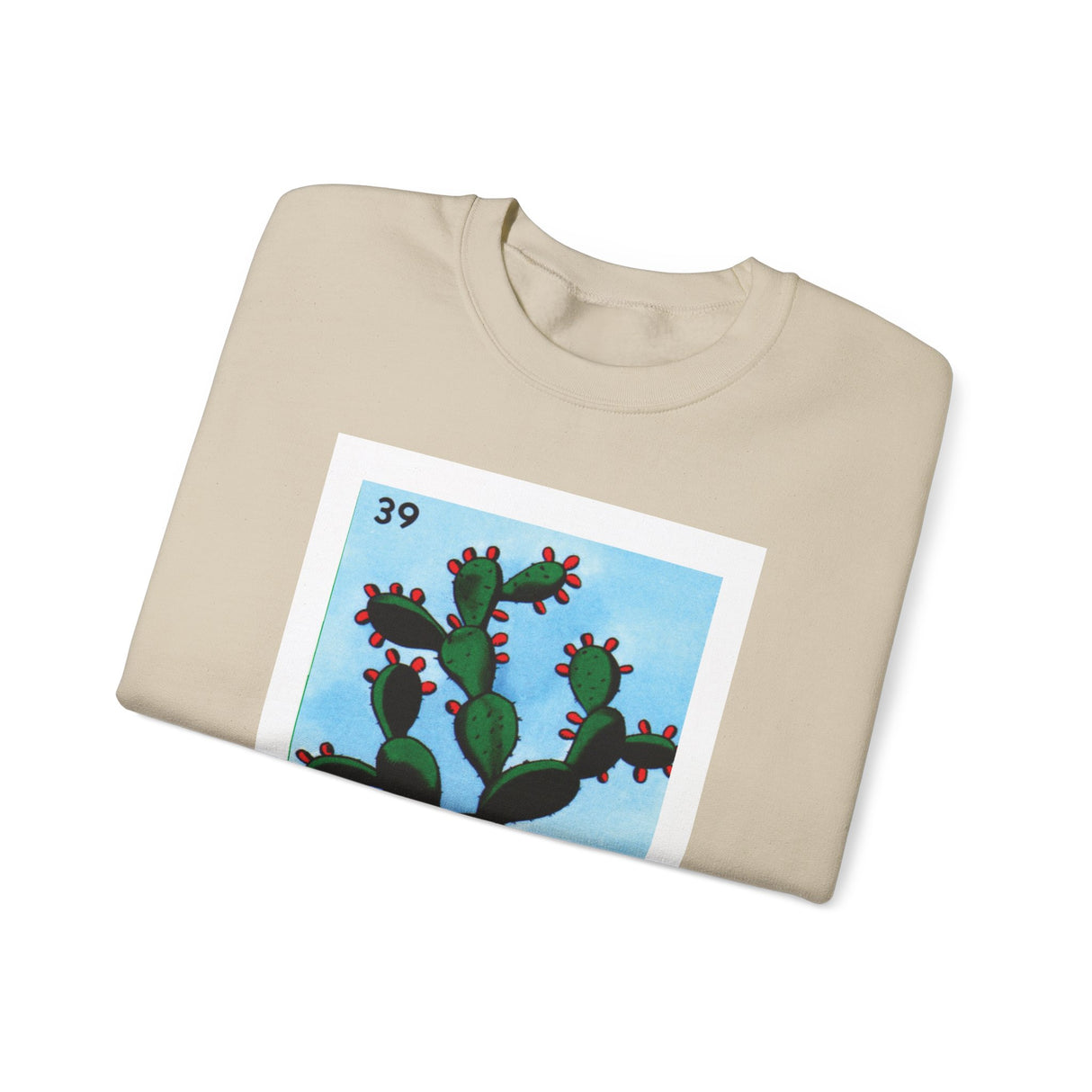 El Nopal- Loteria Crewneck Sweatshirt