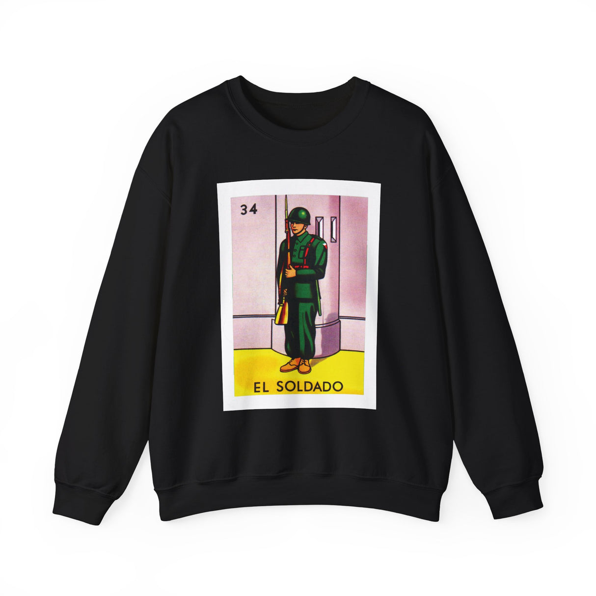 El Soldado - Loteria Crewneck Sweatshirt