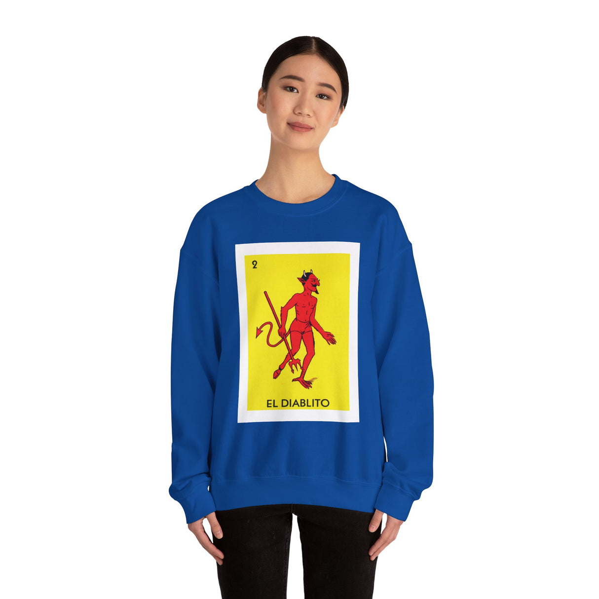 El Diablito - Loteria Crewneck Sweatshirt