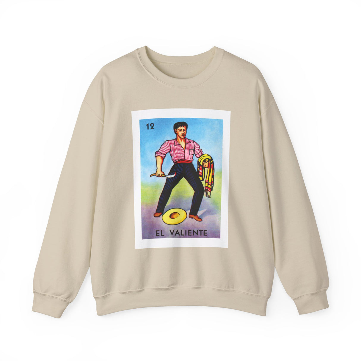 El Valiente - Loteria Crewneck Sweatshirt