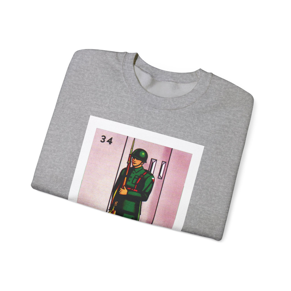 El Soldado - Loteria Crewneck Sweatshirt