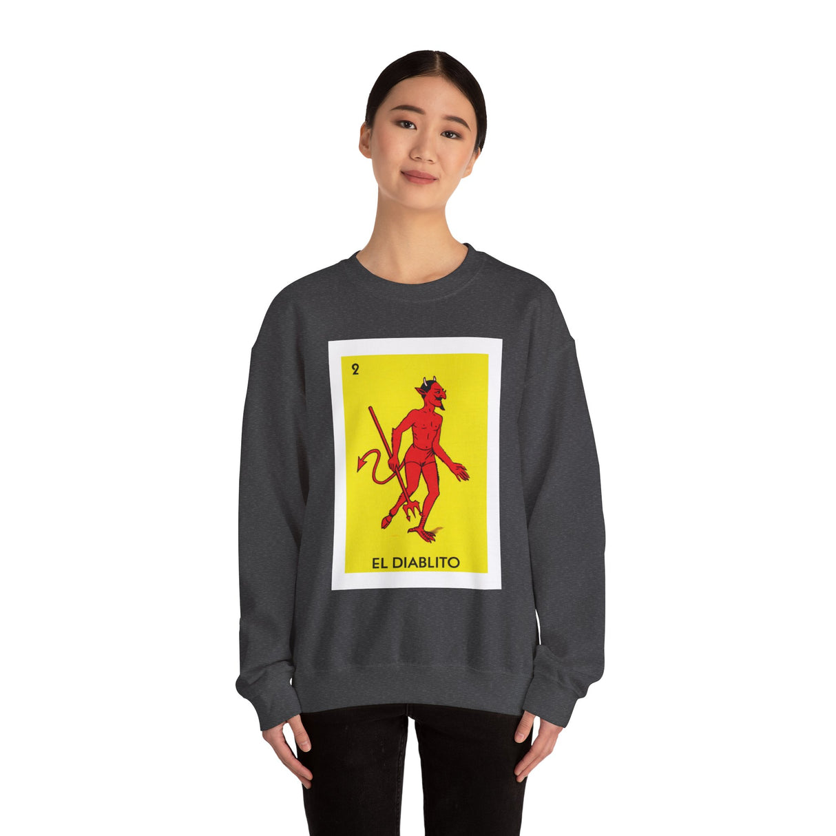 El Diablito - Loteria Crewneck Sweatshirt
