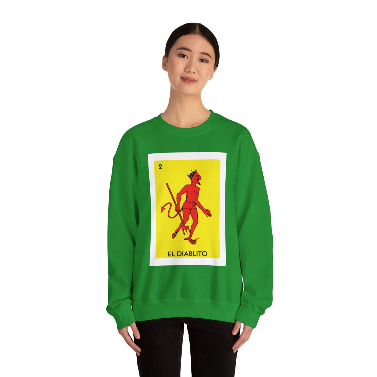 El Diablito - Loteria Crewneck Sweatshirt