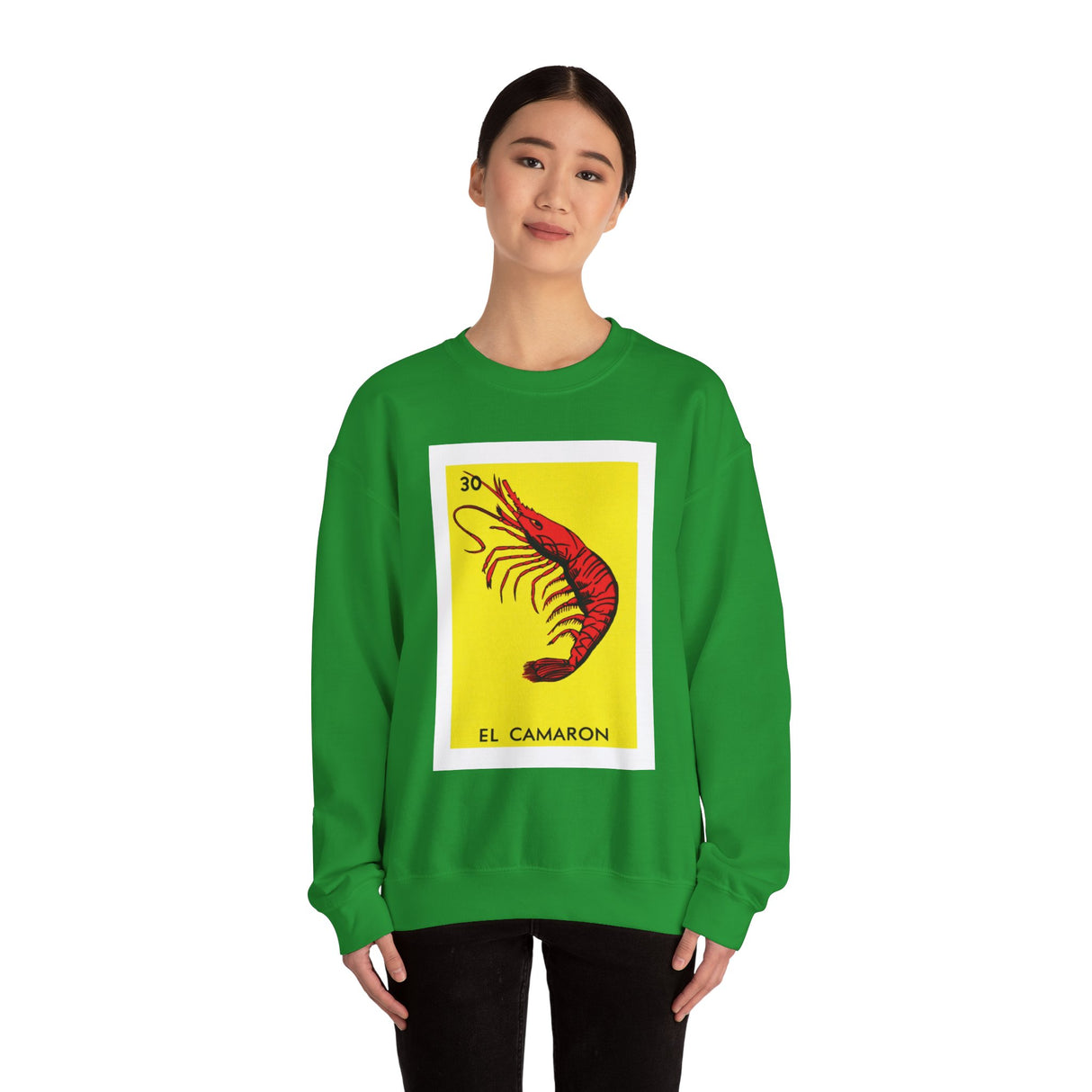 El Camaron - Loteria Crewneck Sweatshirt