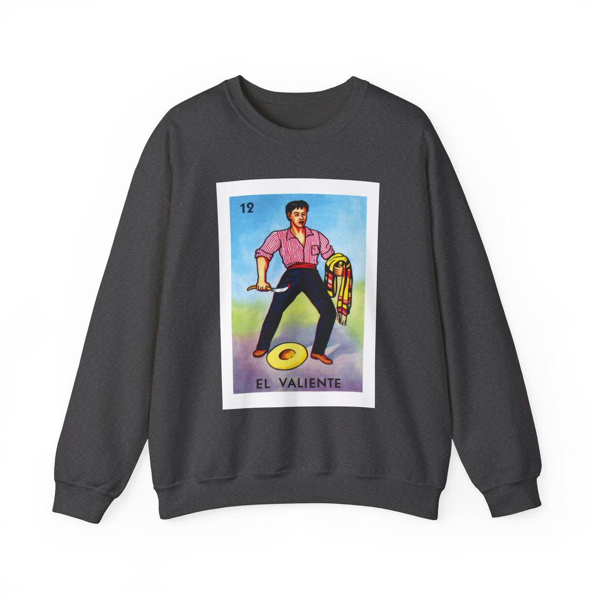 El Valiente - Loteria Crewneck Sweatshirt