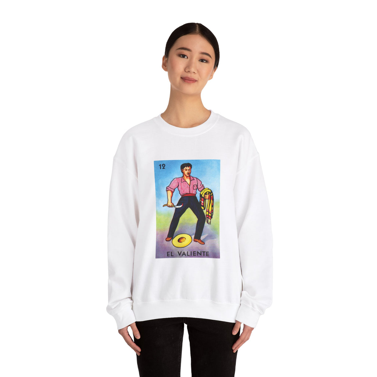 El Valiente - Loteria Crewneck Sweatshirt