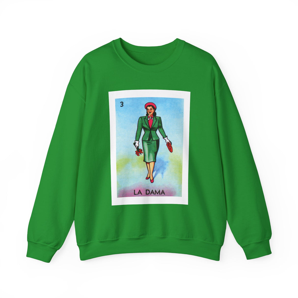 La Dama - Loteria Crewneck Sweatshirt