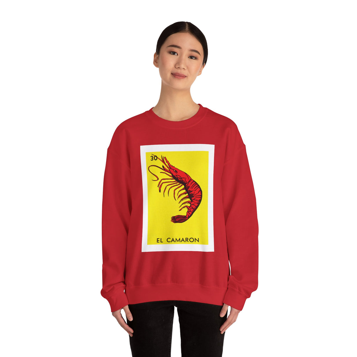 El Camaron - Loteria Crewneck Sweatshirt