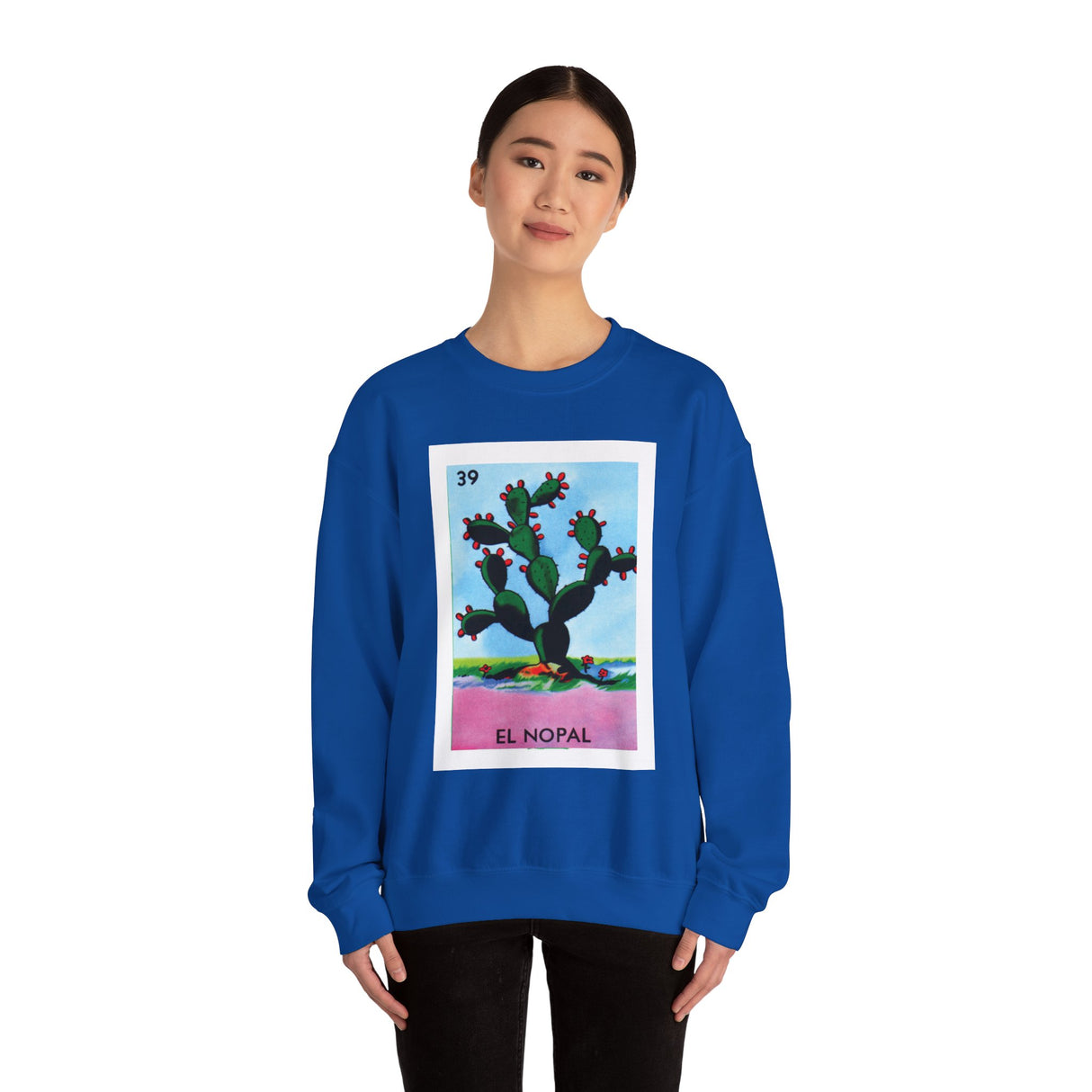El Nopal- Loteria Crewneck Sweatshirt